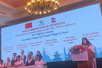 नेपाल र चीनबीच सम्झौता
